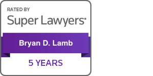 Super Lawyers Bryan D. Lamb 5 Years